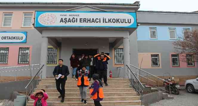 Iğdır’da deprem ve tahliye tatbikatı