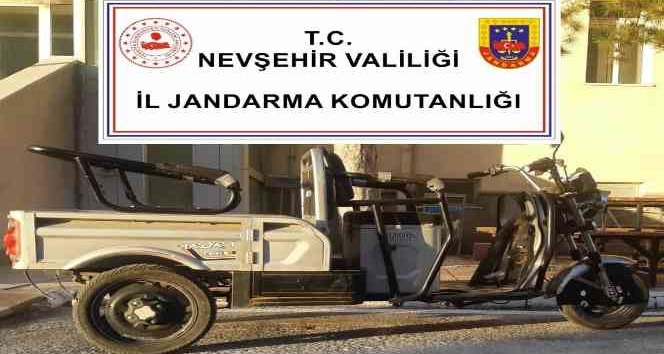 Buğday hırsızları jandarmadan kaçamadı