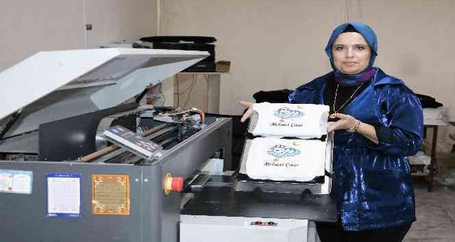 Dijital baskı makinası ile hayatı değişti