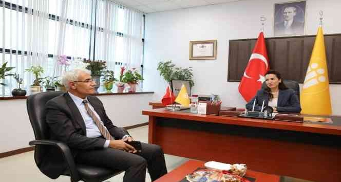 Güder’den  Prof. Dr. neslihan Şimşek’e ziyaret