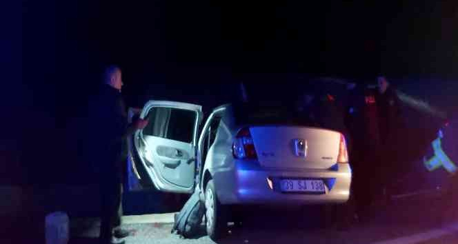 Kırklareli’nde otomobil şarampole devrildi: 4 yaralı
