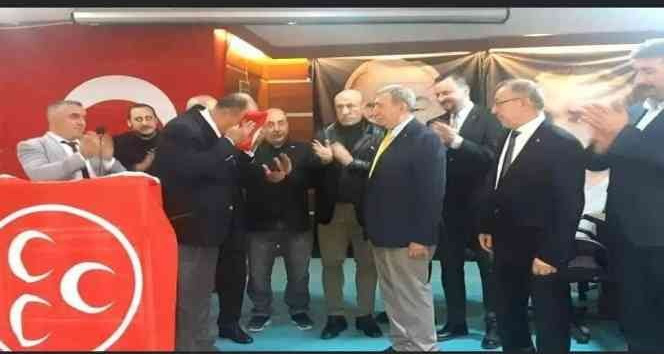 MHP İl Başkanlığı’nda devir teslim töreni