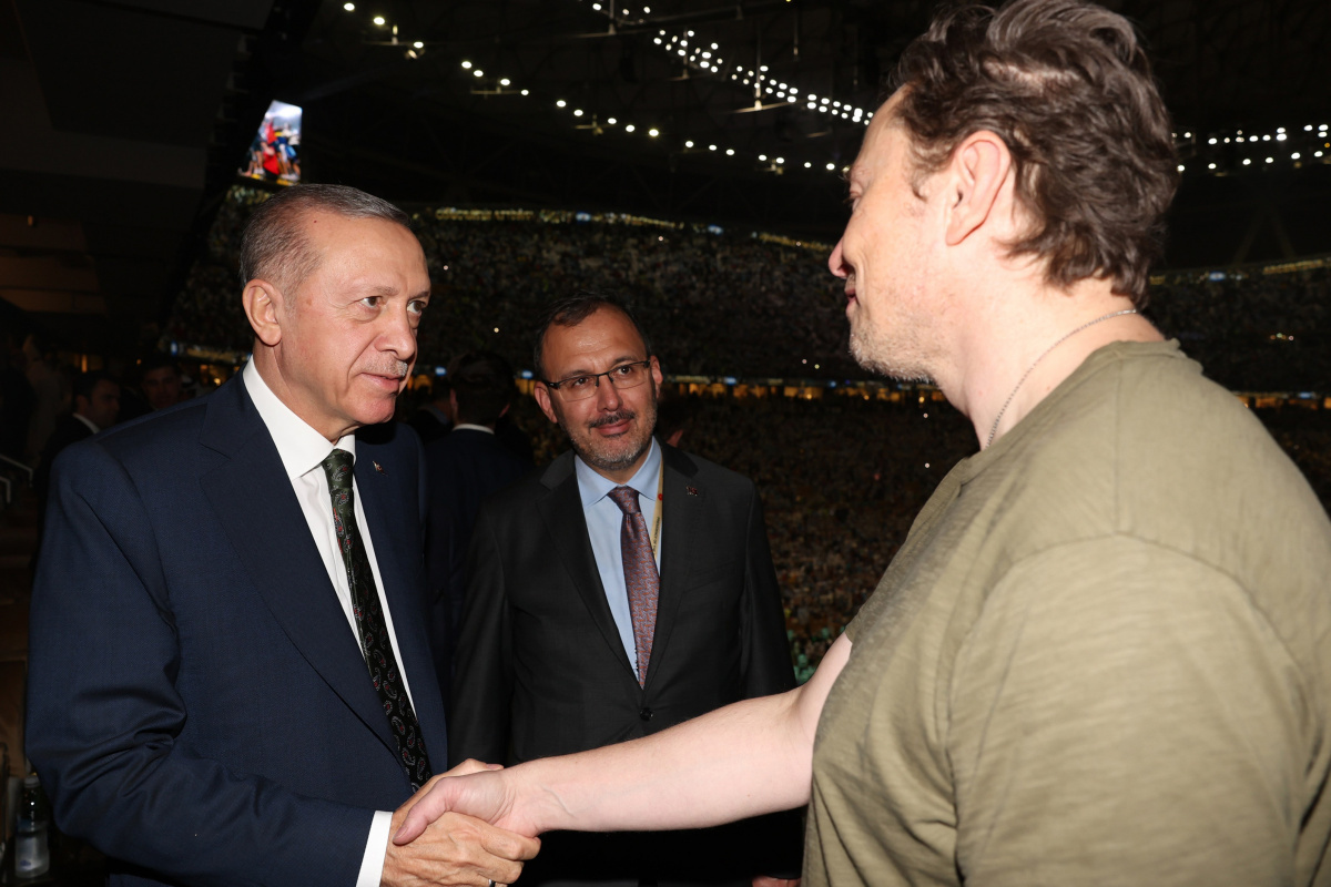Cumhurbaşkanı Erdoğan, Elon Musk ile bir araya geldi