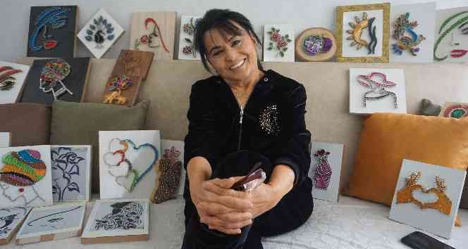 Böbrekleri yüzde 6 çalışan kadının hastalığına hobileri ilaç oldu