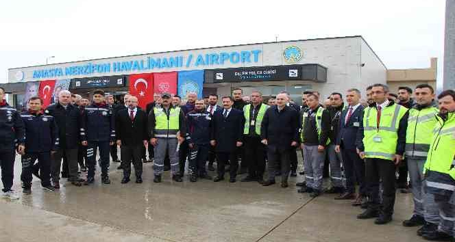 Amasya-Merzifon Havalimanı’na yeni terminal binası: Yolcu kapasitesi 700 bine çıkarıldı
