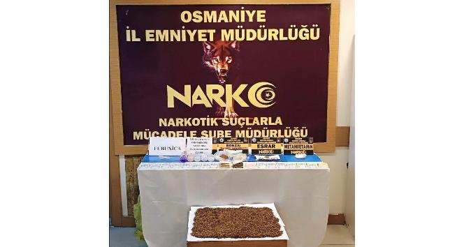 Osmaniye’de narkotik operasyonlarına 9 tutuklama