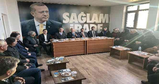 Kars Milletvekilleri Arslan ve Kılıç, Sarıkamış’ta ziyarette bulundu