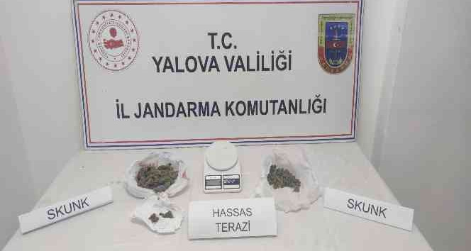 Yalova’da uyuşturucu operasyonu: 2 gözaltı