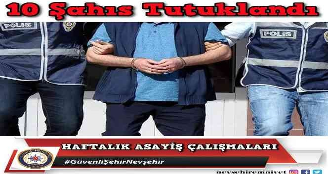 Nevşehir’de aranan 15 şahıs yakalandı