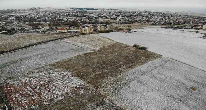 Bahçeli’nin bağışladığı arsa havadan görüntülendi