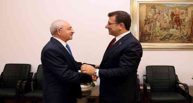 Kemal Kılıçdaroğlu, Ekrem İmamoğlu’nu kabul etti