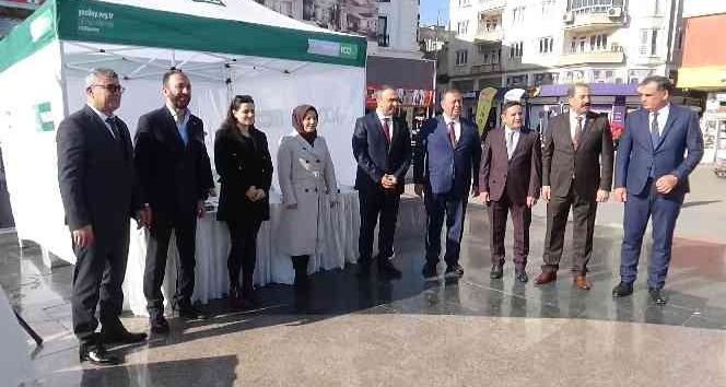 Bağımlılıkla mücadele ve KADES uygulaması standı açıldı