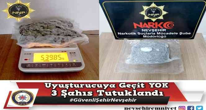 ’Dur’ ihtarına uymayan araçtan uyuşturucu çıktı