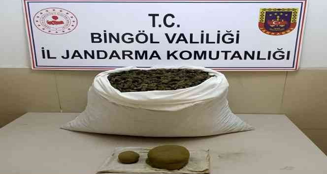 Bingöl’de 13 kilo uyuşturucu ele geçirildi