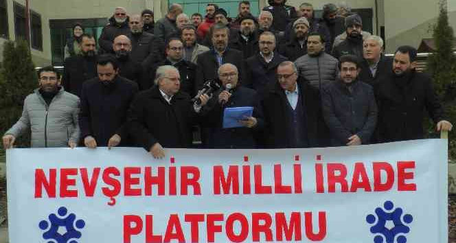 Nevşehir Milli İrade Platformu o profesör için suç duyurusunda bulundu