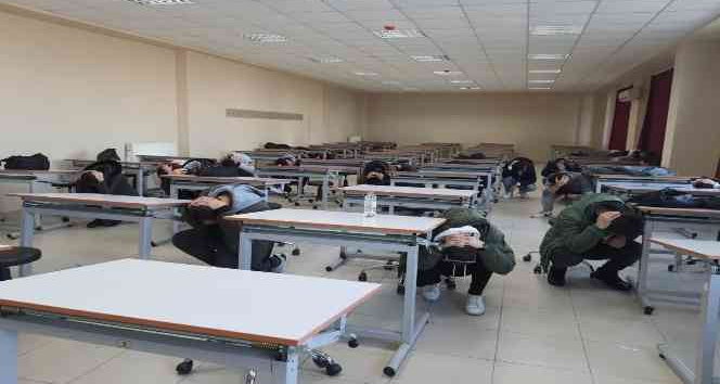 Afet Farkındalık Eğitimi ve Deprem Tahliye Tatbikatı Gerçekleşti
