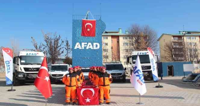 AFAD’ın yeni arama ve kurtarma teknisyenleri yemin ederek göreve başladı