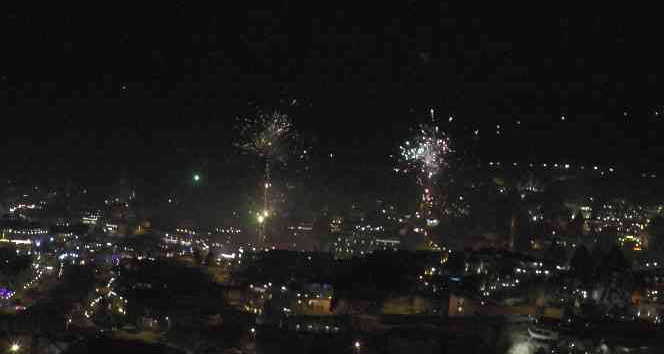 35 bin yerli ve yabancı turist Kapadokya’da yeni yılı karşıladı