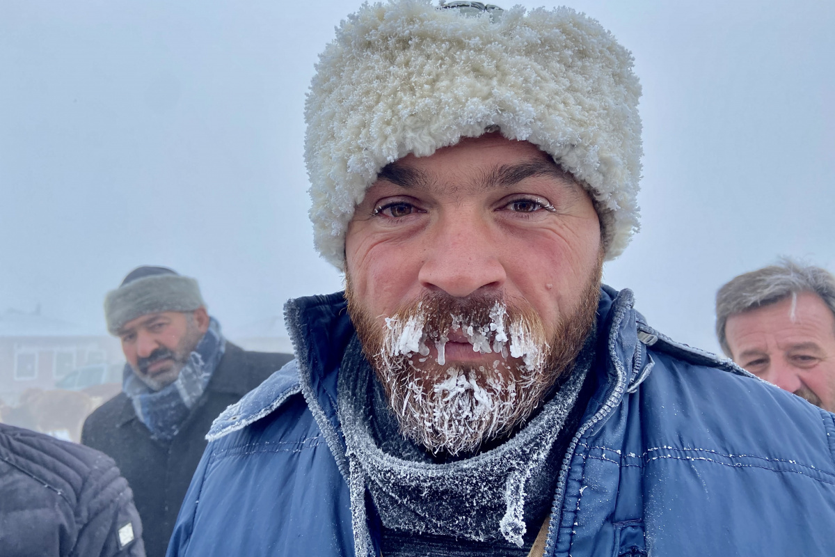 Ağrı eksi 27 ile zirvede