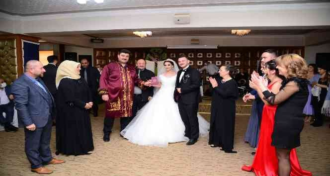 Kahramankazan’da 2021’de toplam 404 çift dünyaevine girdi