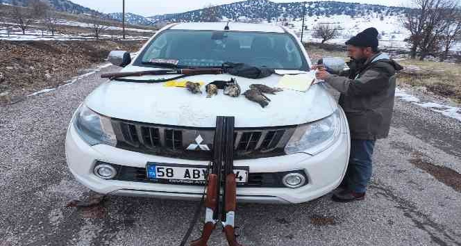 Avlanması yasak olan ardıç kuşunu vuranlara ceza yağdı