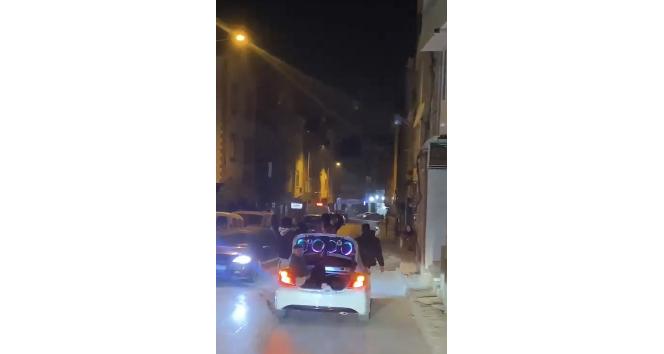 Asker uğurlaması mahalleliyi çileden çıkardı