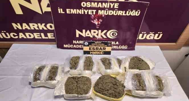 Osmaniye’de narkotik operasyonlarına 4 tutuklama