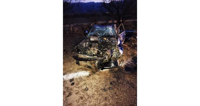 Isparta’da otomobil şarampole devridi: 2 ölü