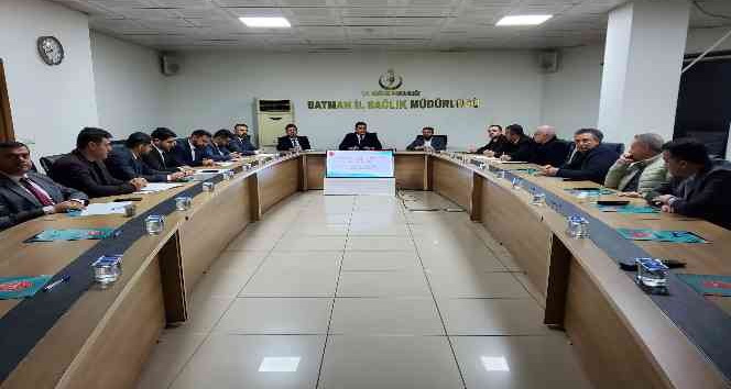 Batman’da ’Hastane Afet ve Acil Durum Planı Yönetici’ eğimi verildi