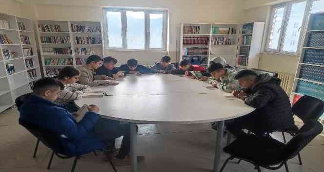 Beytüşşebap’ta 35 okulda kütüphane açıldı
