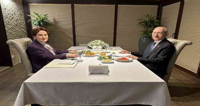 Kılıçdaroğlu-Akşener görüşmesi başladı