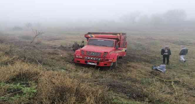Yoğun sis, kazayı beraberinde getirdi