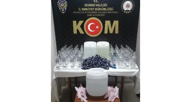 Edirne’de yılbaşı öncesi operasyon: Piyasaya süremeden yakalandılar