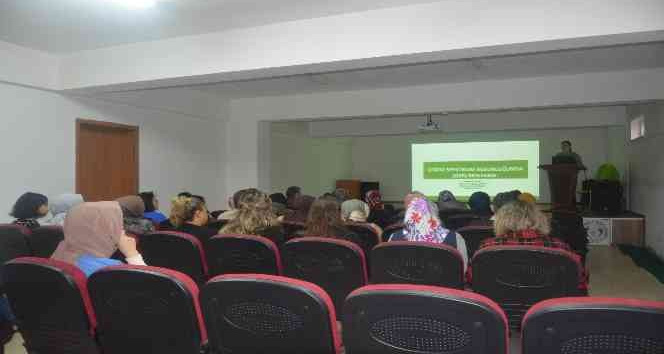 Özel öğrencilerin ailelerine sağlıklı beslenme semineri