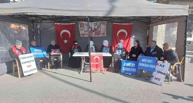 Muş’ta evlat nöbetine katılan ailelerin sayısı 44’e yükseldi