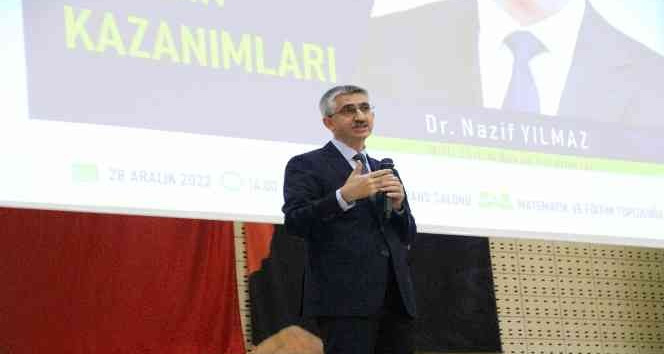 Bakan Yardımcısı Dr. Nazif Yılmaz konferans verdi