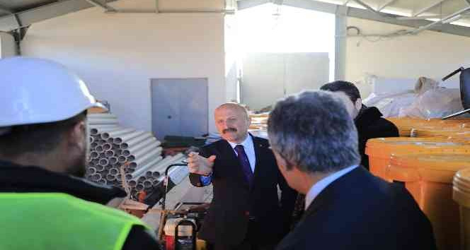 Türkiye’ye örnek olacak Ahırlar Projesi’nin yapımı tüm hızıyla devam ediyor