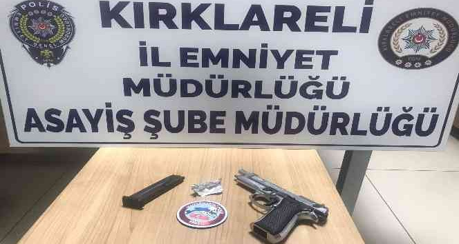 Kırklareli’nde 22 yıl hapis cezası bulunan zanlı yakalandı