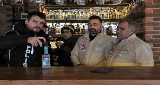 Tunceli’de yeni yıl öncesi gıda ve alkol denetimleri