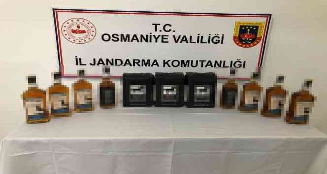 Osmaniye’de sahte alkol ve kaçak sigara operasyonu