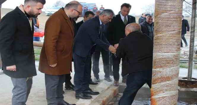 Bakan Yardımcısı Alpaslan, Kırklareli’nde jeotermal su kuyusu alanını inceledi