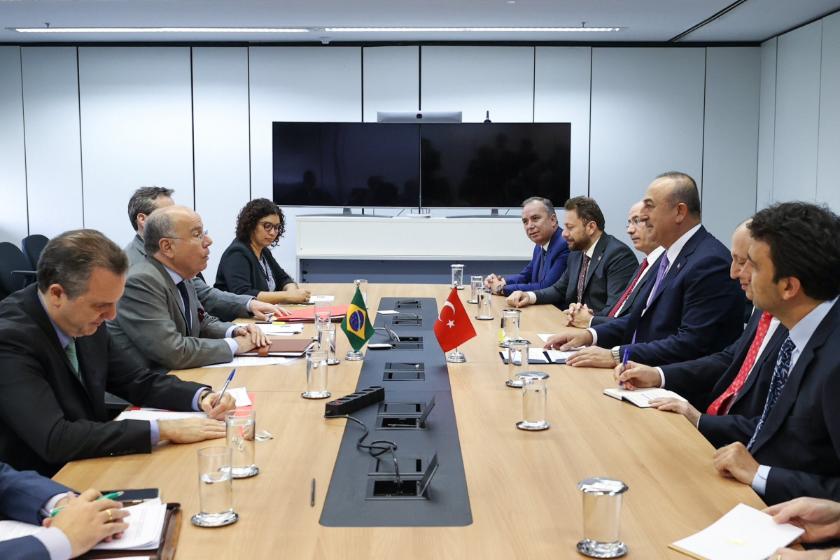 Dışişleri Bakanı Çavuşoğlu Brezilya'da