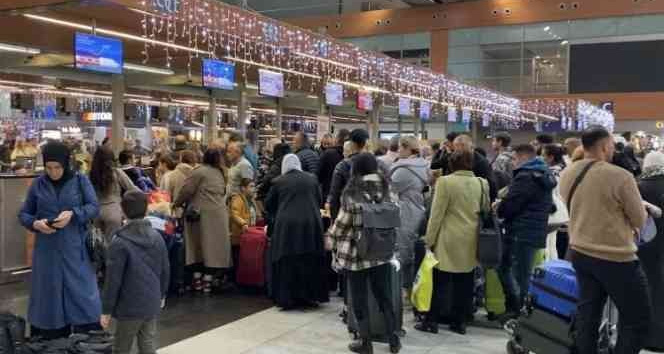 Sabiha Gökçen Havalimanında Sis Nedeniyle Seferlerde Aksama İhlas Haber Ajansı