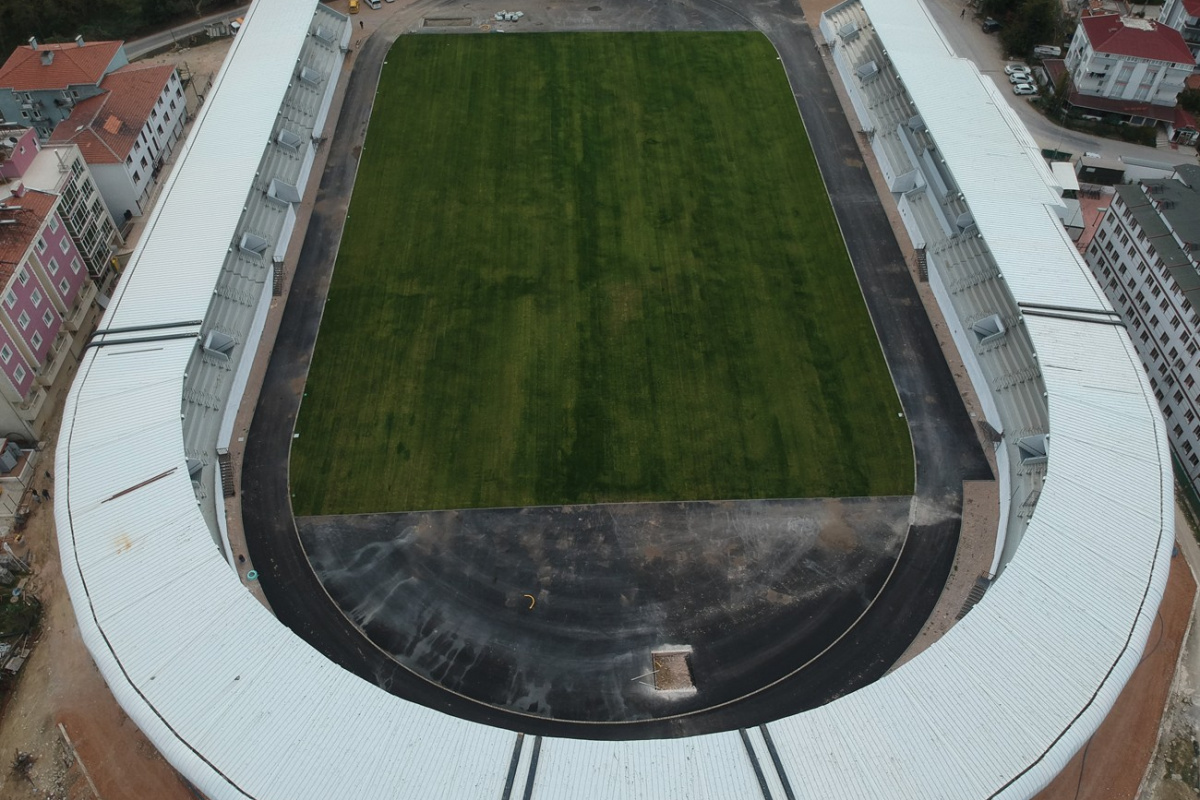 Sinop Şehir Stadyumu’nda sona gelindi