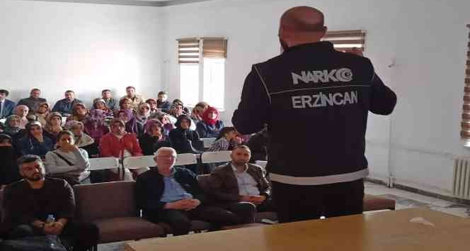 Erzincan’da 2022 yılı içerisinde 49 bin 511 kişiye uyuşturucu bağımlılığı anlatıldı