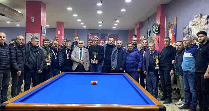 Tatvan’da öğrenciler yararına “Bilardo Turnuvası” düzenlendi