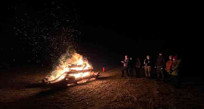 NEVÜ İzci Kulübü “Kış Eğitim Kampı” düzenledi