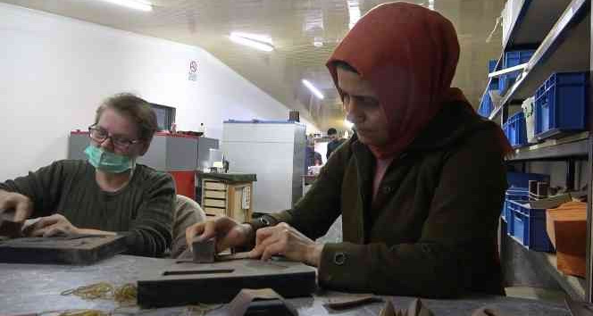 Yalova’da engelliler ahşap tabanca kabzesi kursu