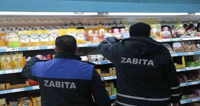 Marketlerde gıda denetimleri devam ediyor