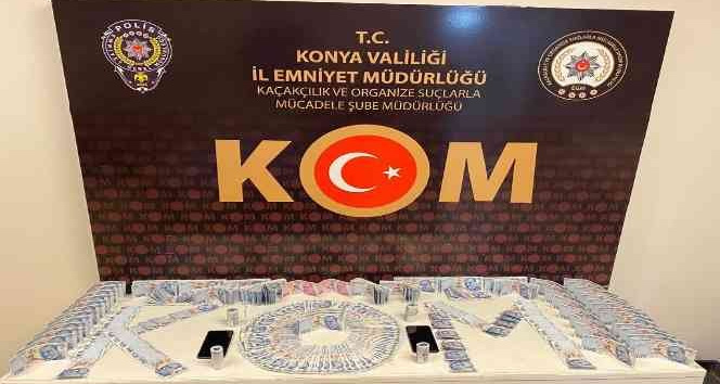 Konya’da 55 bin 100 TL değerinde sahte para ele geçirildi